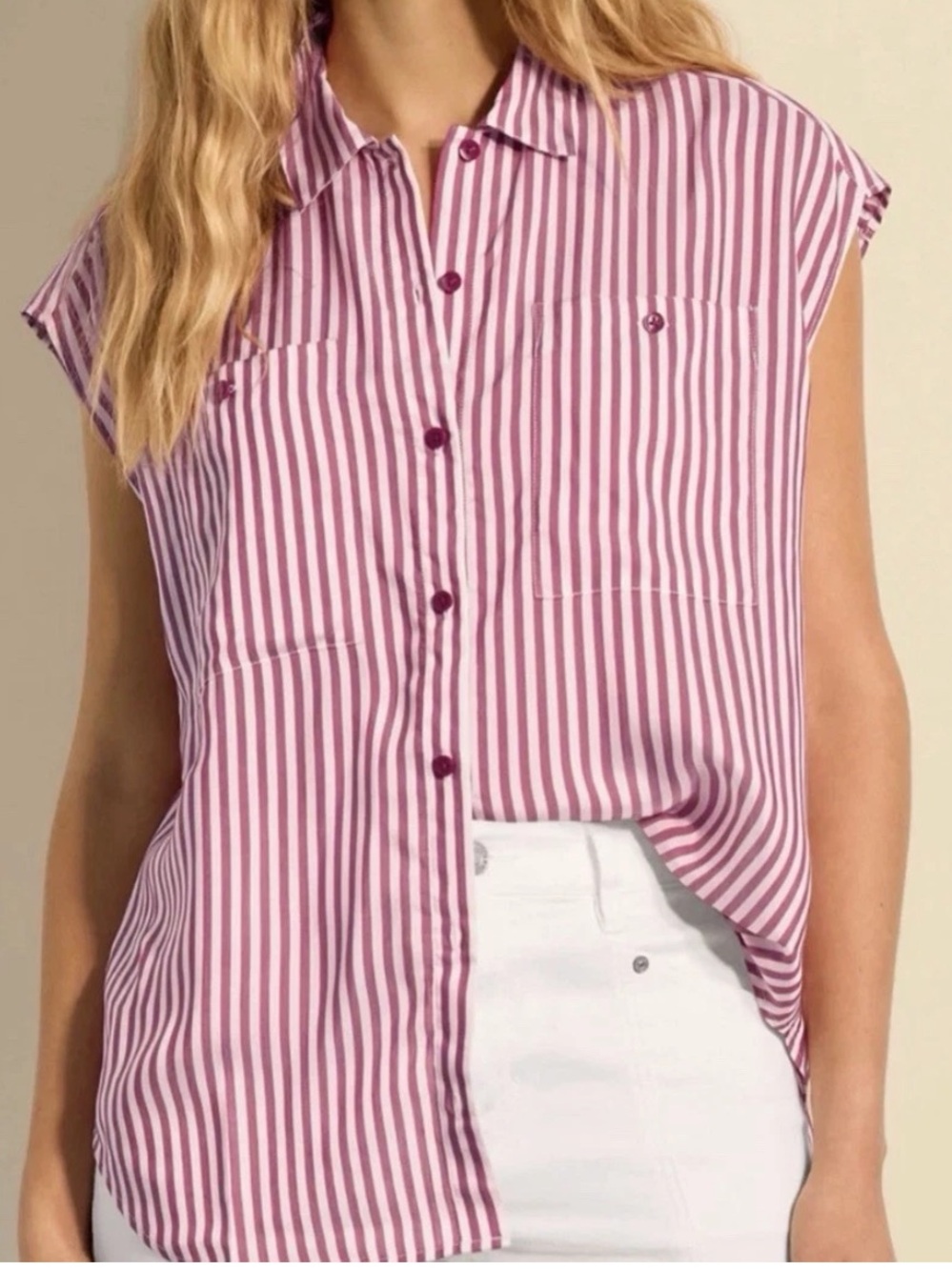 CAbi Sunstripe Top